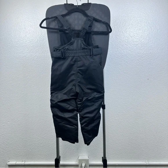 Cat & Jack Kids Black Snow Bib Overalls Size 2T - Picture 7 of 8